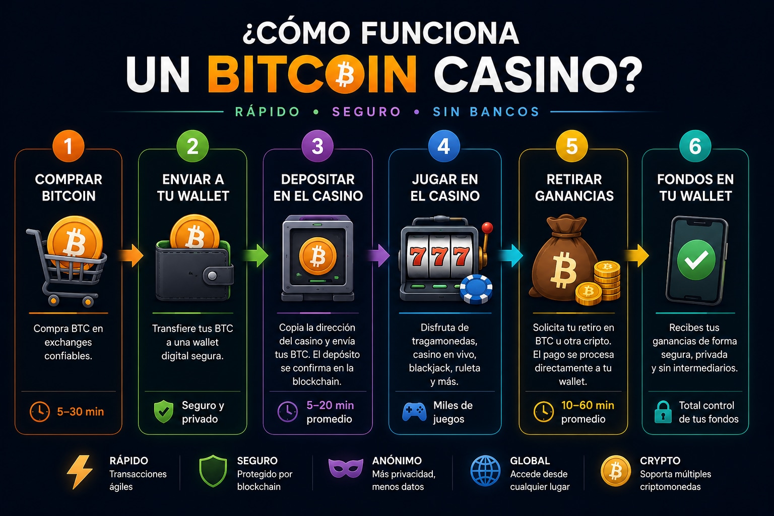 Mejor Casino Bitcoin 2026